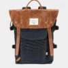 Top Side Leather Backpack - Navy -The Normal Brand Shop FLATLAY 1 b77105e5 3af8 4ae5 a397 8e56d0719b96
