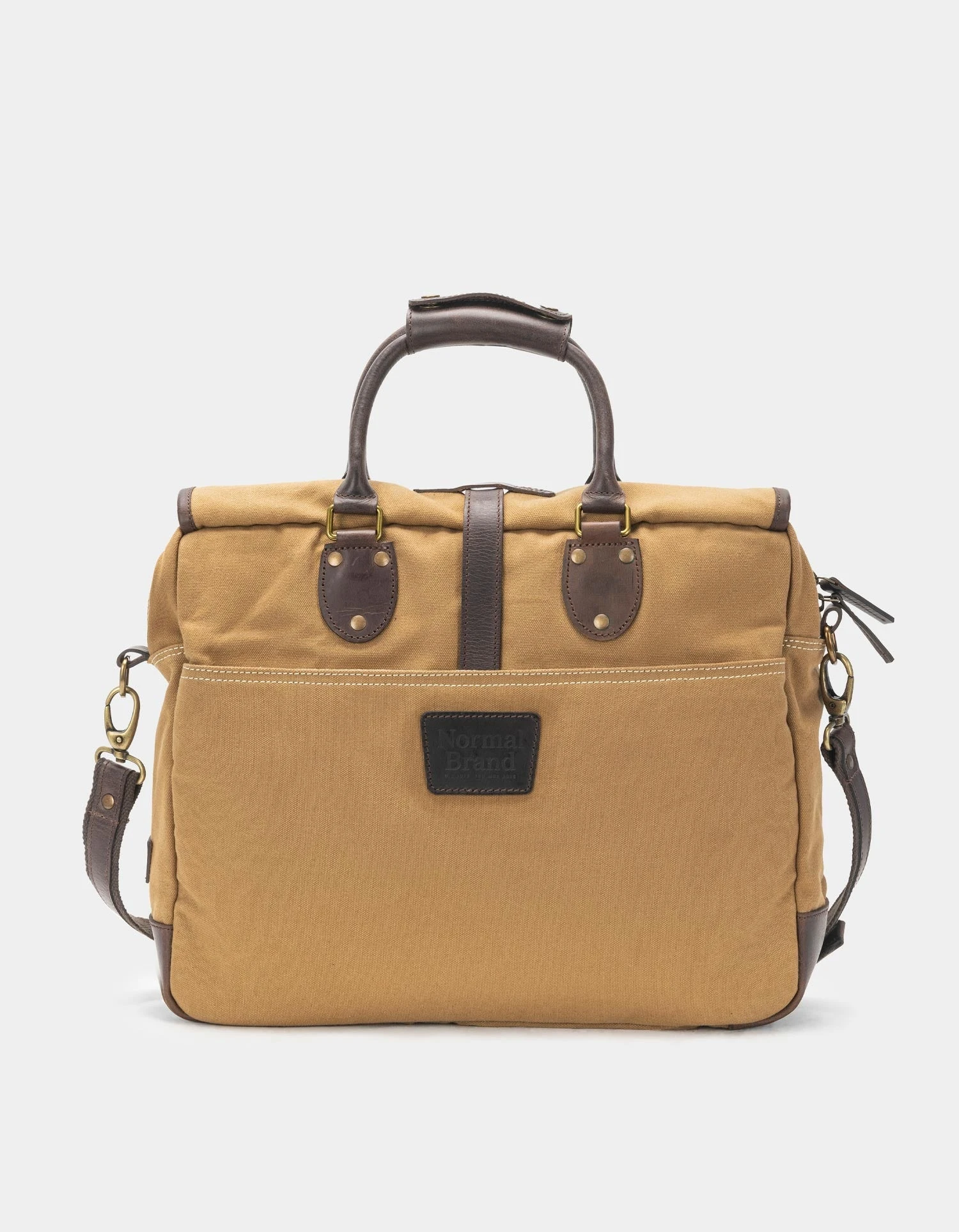 Utility Laptop Bag - Tan 3 Utility Laptop Bag - Tan