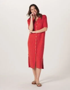 Jolene Knit Polo Dress -The Normal Brand Shop FRONT UPDATED 4f169f2e 5944 48e8 8137 3d236286e79e