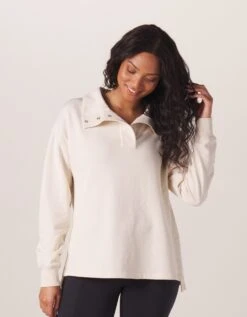 Cole Terry Snap Pullover -The Normal Brand Shop FRONT UPDATED c240096c 9e4e 4670 9e25 b9cfc8ce733b