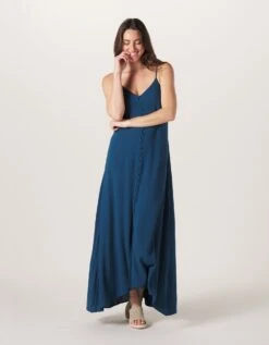 Button Front Maxi Dress 22 Button Front Maxi Dress -The Normal Brand Shop FRONT e1119c93 3b3f 4058 9a60 fec5a7cc1125