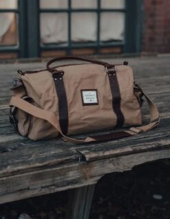 Garrett Weekend Bag - Tan -The Normal Brand Shop LIFESTYLE 3 64722dd5 316d 419d 8445 82fe262f114a