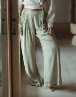 Ezra Crepe Wide Leg Pant -The Normal Brand Shop LIFESTYLE 3a863eca 5746 4606 a186 8d334e73a9fc