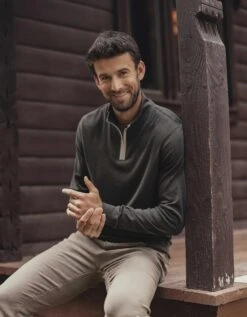 Puremeso Weekend Quarter Zip -The Normal Brand Shop LIFESTYLE 71c02605 326a 4280 b9f6 c6297bf90170