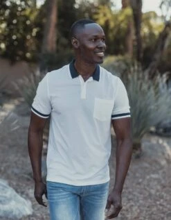 Active Puremeso Tipped Polo -The Normal Brand Shop LIFESTYLE 78e54e21 270a 4ac7 9ed2 5cfe357f21c3 1