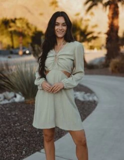 Ezra Crepe Cutout Dress -The Normal Brand Shop LIFESTYLE 9e4d33c4 6e77 4e18 be84 0be12ad23e15 1