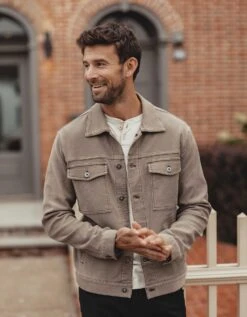 Comfort Terry Trucker Jacket -The Normal Brand Shop LIFESTYLE cc715f0c f39e 4f94 adc4 685a78fc000a