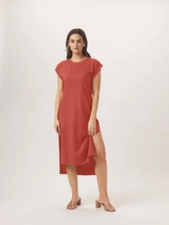 Vintage Slub Tee Dress -The Normal Brand Shop NORMAL BRAND DAY2 ONMODEL 2022 02 23 KB4354 2