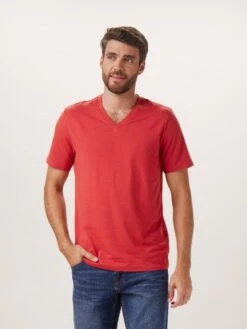 Active Puremeso V-Neck T-Shirt -The Normal Brand Shop NORMAL BRAND DAY2 ONMODEL 2022 02 23 KB5396 29bae5c3 ea3a 4dbd 965b d0c425c72551