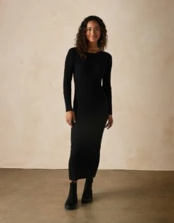 Ava Ribbed Maxi Dress -The Normal Brand Shop PIC 1 1c55a54c 99d0 4187 a81e e2627d75b8f5