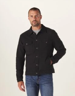 Comfort Terry Trucker Jacket -The Normal Brand Shop PIC 1 b17919fb cd2c 4fcf adb0 6258ab263752