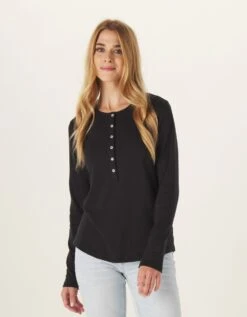 Women's Puremeso Henley 16 Women's Puremeso Henley -The Normal Brand Shop PIC 1 b9741ad9 e25b 40ef b716 9e7c7937ce66