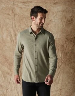 Puremeso Acid Wash Button Up Shirt 38 Puremeso Acid Wash Button Up Shirt -The Normal Brand Shop PIC 1 d0694a45 7f06 4ee8 9a72 f6d1d1a7105b