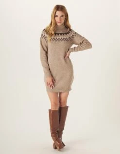 Arvada Fair Isle Sweater Dress