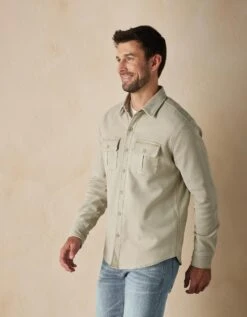 Comfort Terry Shirt Jacket -The Normal Brand Shop PIC 2 083bb830 74ab 4185 8443 73ede23a1ad8