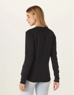 Women's Puremeso Henley 18 Women's Puremeso Henley -The Normal Brand Shop PIC 2 1a25f50b 5229 4923 8237 5a7db9fa31a4
