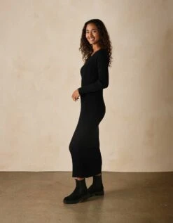 Ava Ribbed Maxi Dress -The Normal Brand Shop PIC 2 32eb0f69 18df 4638 9959 86c0644a9761