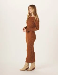 Ava Ribbed Maxi Dress -The Normal Brand Shop PIC 2 3ca9b495 3aec 43ae bb89 1eb10b868621