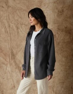 Honeycomb Waffle Overshirt 17 Honeycomb Waffle Overshirt -The Normal Brand Shop PIC 2 6d0e1518 0877 411b 80f6 3b48a1713ac6