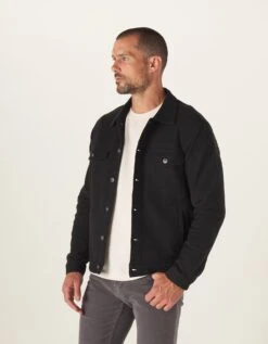 Comfort Terry Trucker Jacket -The Normal Brand Shop PIC 2 707dd95a 3560 4538 b870 20f2a0acce4a