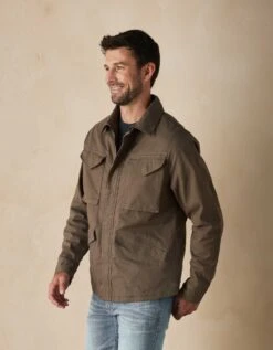 James Canvas Military Jacket -The Normal Brand Shop PIC 2 72813146 7067 448f 8dfc eca3b738ea74