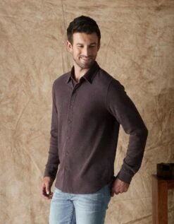 Puremeso Acid Wash Button Up Shirt 34 Puremeso Acid Wash Button Up Shirt -The Normal Brand Shop PIC 2 b6f303b4 84f2 4bf4 96af 4471b152a2aa