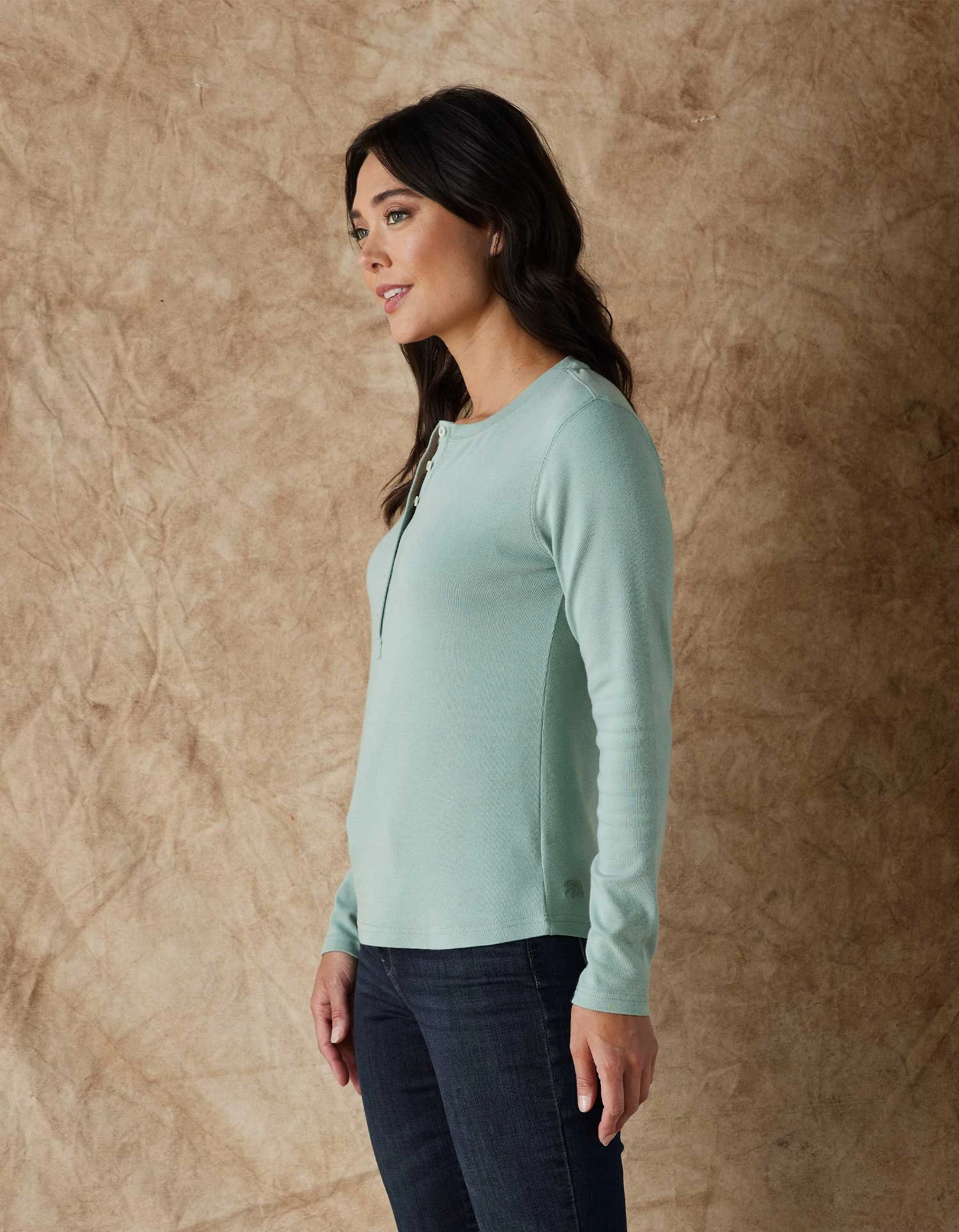 Women's Puremeso Henley 4 Women's Puremeso Henley - Image 2