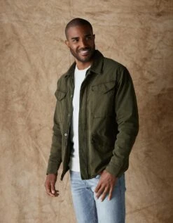 James Canvas Military Jacket -The Normal Brand Shop PIC 2 e114465c 1158 46a6 bc28 3d8d4c846eee