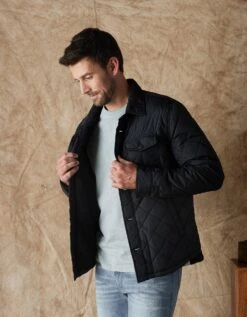 Quilted Sherpa Lined Shacket -The Normal Brand Shop PIC 2 e726ab0e f922 4e80 8e6f 5e03177ece49