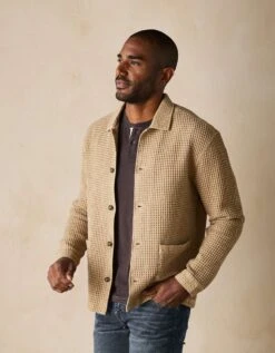 Mountain Waffle Chore Coat -The Normal Brand Shop PIC 2 ec121850 655d 4c89 85ec e54c6db4f3b4