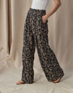 Ezra Crepe Wide Leg Pant -The Normal Brand Shop PIC 2 efa1d328 a358 4dd6 8058 60f406330052