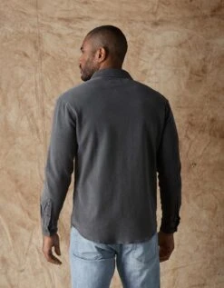 Comfort Terry Shirt Jacket -The Normal Brand Shop PIC 3 3116554d ed1d 4198 9e55 cea3bf25c0cf