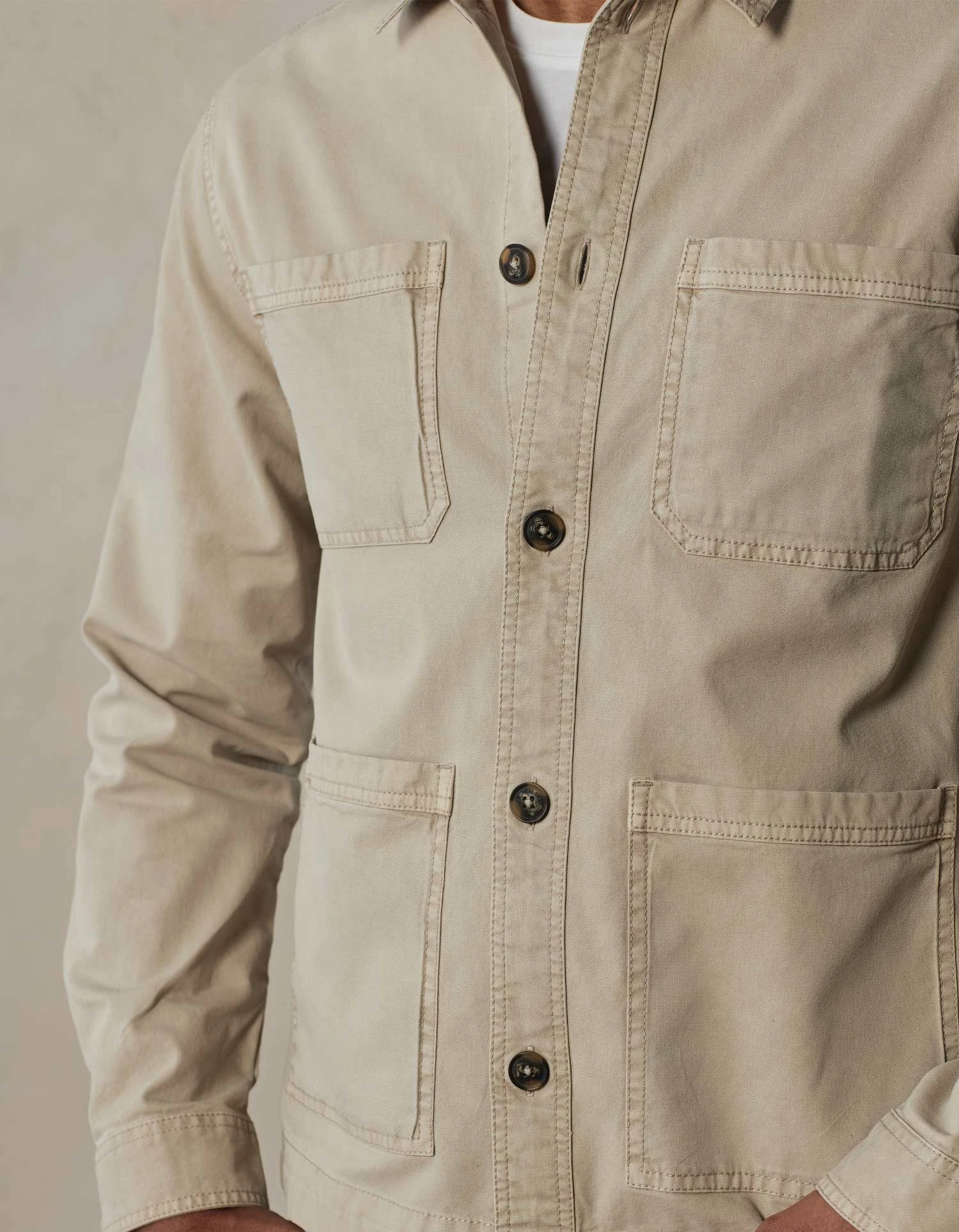 James Canvas Overshirt 14 James Canvas Overshirt - Image 12