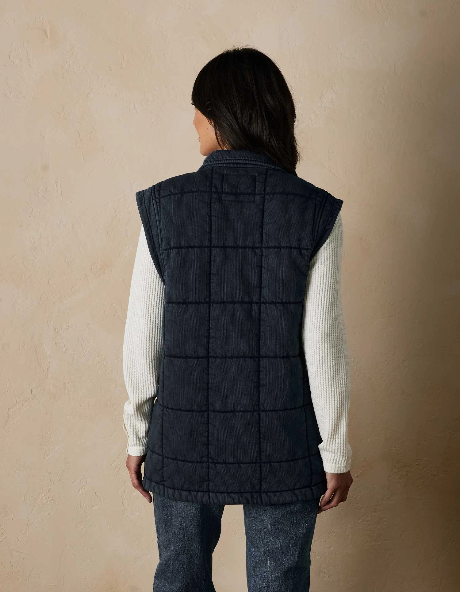 Jackie Premium Fleece Quilted Vest 5 Jackie Premium Fleece Quilted Vest - Image 3