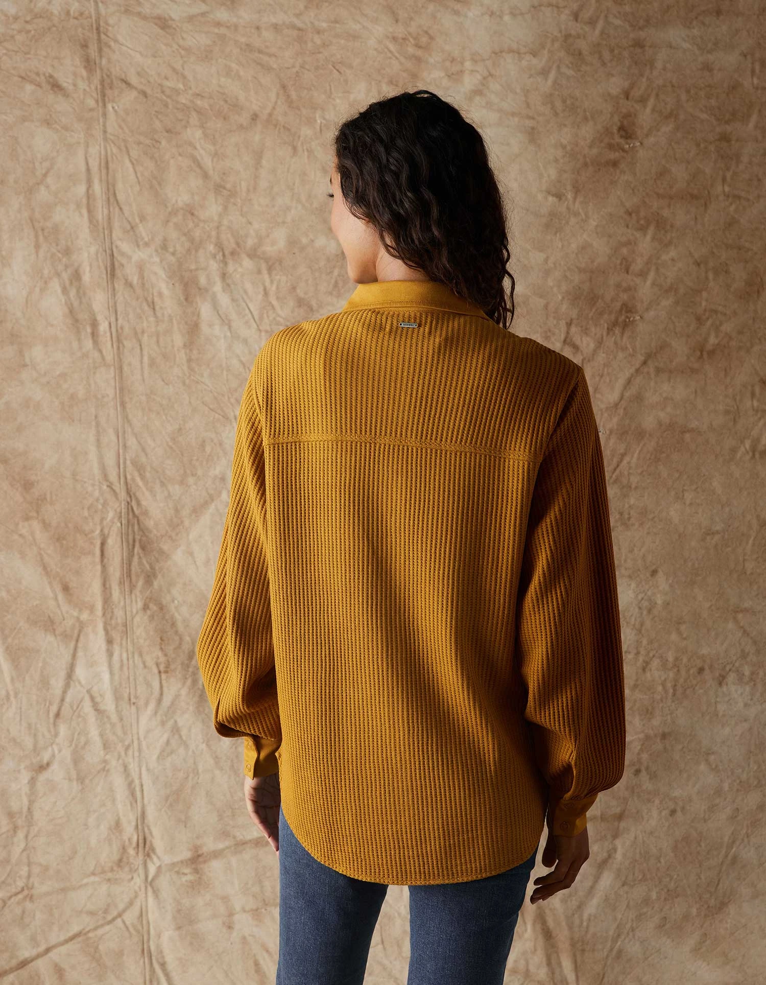 Honeycomb Waffle Overshirt 6 Honeycomb Waffle Overshirt - Image 4