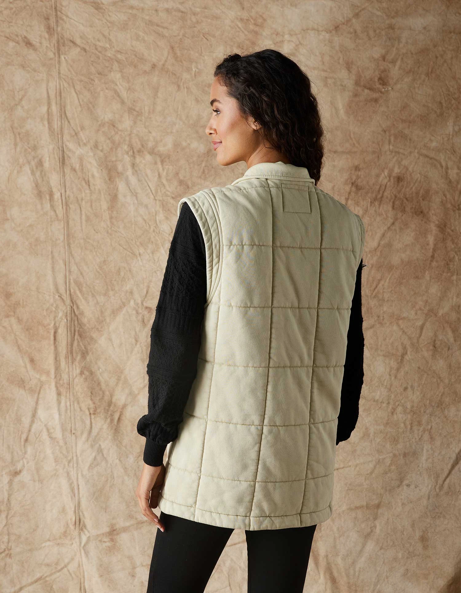 Jackie Premium Fleece Quilted Vest 9 Jackie Premium Fleece Quilted Vest - Image 7