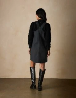 Scout Canvas Pinafore Dress -The Normal Brand Shop PIC 3 c238a5b1 b7ff 42ad 813d 8a06f37b9556