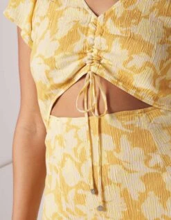 Ezra Crepe Cinch Dress 30 Ezra Crepe Cinch Dress -The Normal Brand Shop PIC 4 bacdc81d eeb0 451f a55a 85cc06933e53