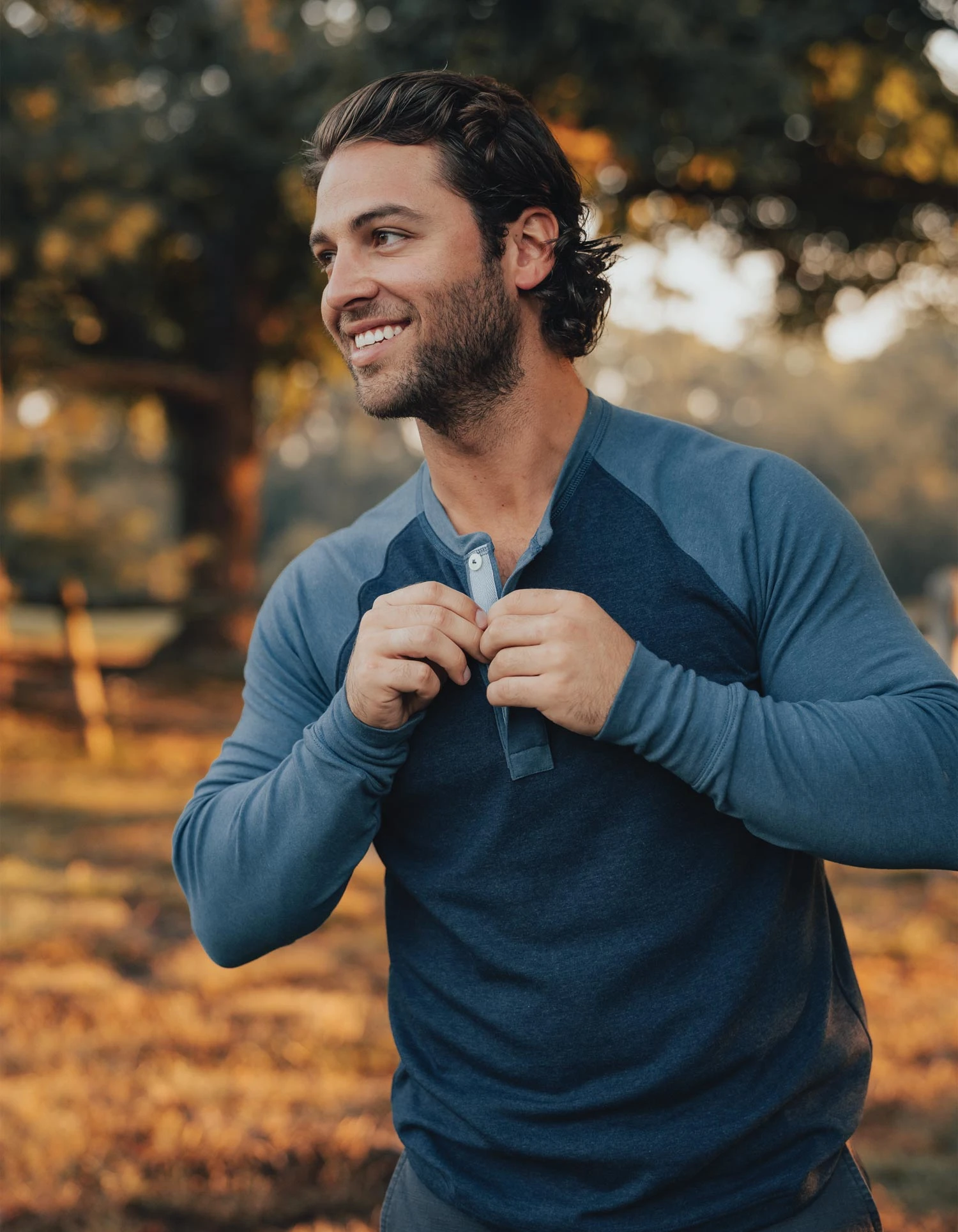 Puremeso Retro Henley 3 Puremeso Retro Henley