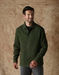 Mountain Waffle Chore Coat -The Normal Brand Shop PIC 4 bf989430 f444 4283 bcc9 d3cbde06bb5c