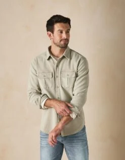 Comfort Terry Shirt Jacket -The Normal Brand Shop PIC 4 cbba1321 37be 46b7 a017 639d0bac21bc