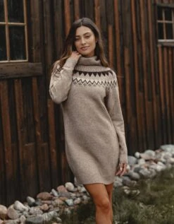 Arvada Fair Isle Sweater Dress 11 Arvada Fair Isle Sweater Dress -The Normal Brand Shop PIC 5 25b1f120 404f 4450 b2fa d1bc4a968b86