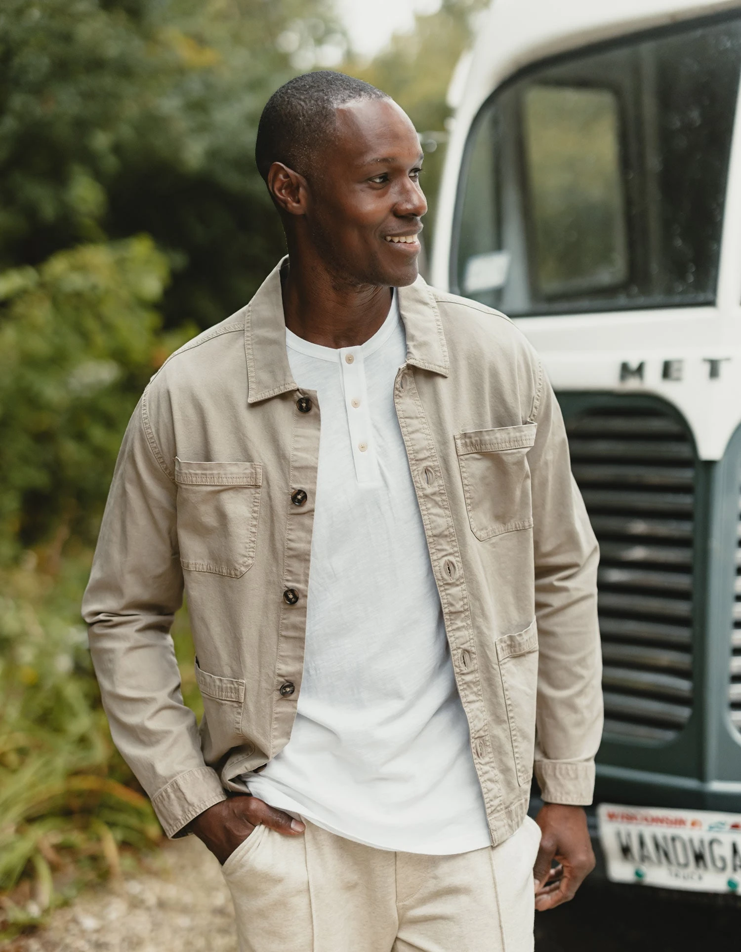 James Canvas Overshirt 11 James Canvas Overshirt - Image 9