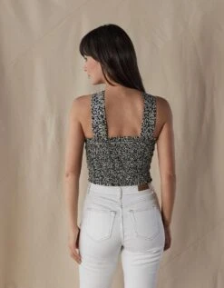 Marlo Smocked Tank -The Normal Brand Shop PIC C