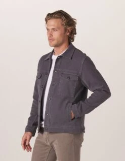 Comfort Terry Trucker Jacket -The Normal Brand Shop SIDE 663e8286 9515 4008 b9bc 19869b81ddc9