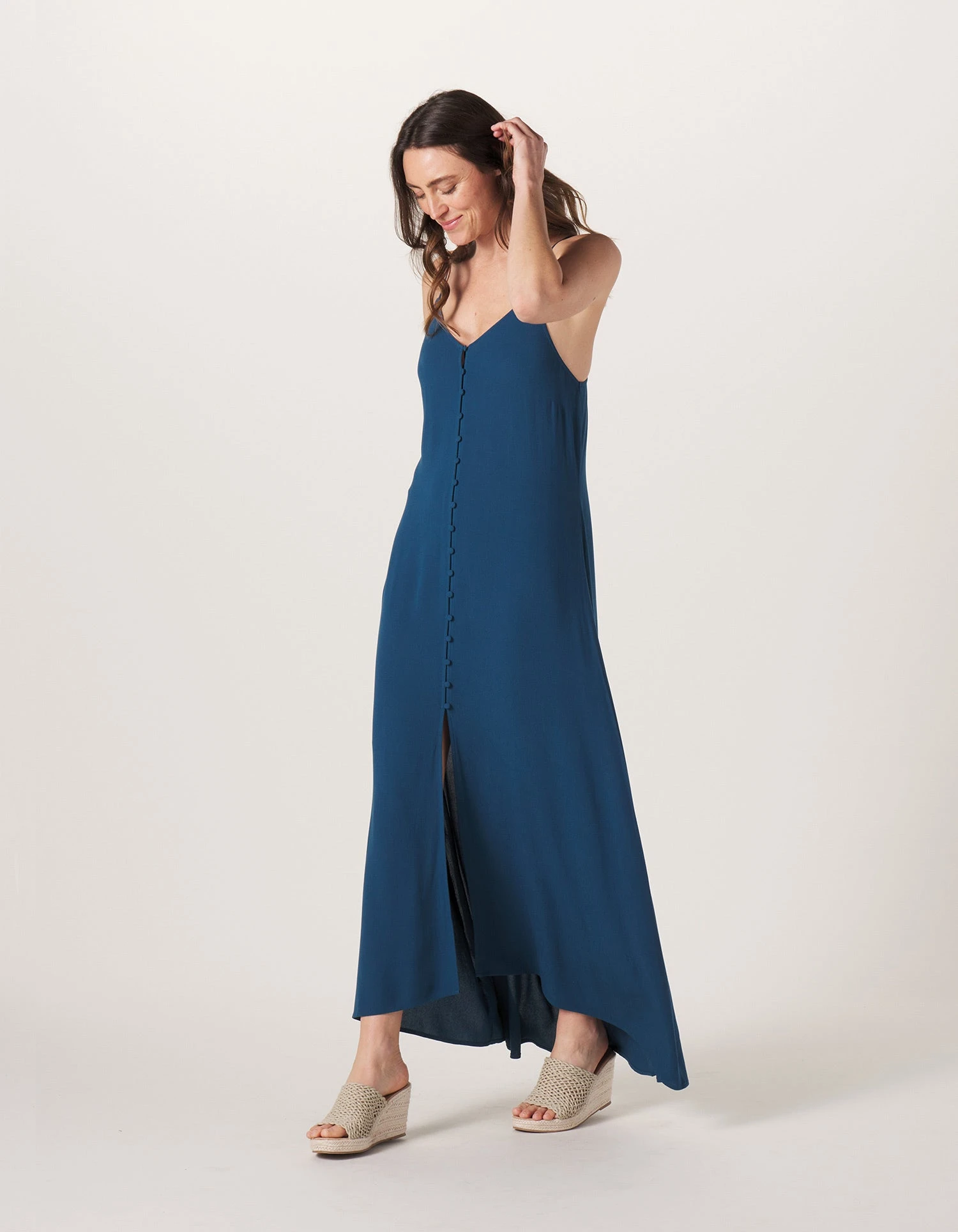 Button Front Maxi Dress 12 Button Front Maxi Dress - Image 10