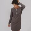 Puremeso Henley Dress -The Normal Brand Shop STUDIO1 3142acf7 e279 47c8 b7dd 400917902c10