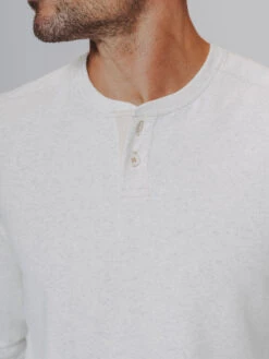 Puremeso Two Button Henley -The Normal Brand Shop STUDIO 2 ba965177 b4fd 470a 822f e277e6a2bd4c