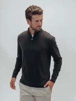 Puremeso Quarter Zip Pullover -The Normal Brand Shop STUDIO 4 e946b15d e240 4185 b3af d2498b34a2ab