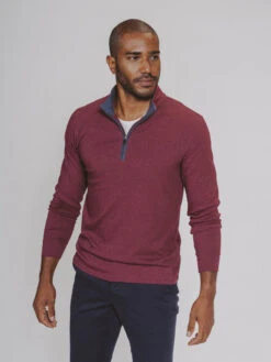 Puremeso Quarter Zip Pullover -The Normal Brand Shop STUDIO 5 5285e4d4 3376 40fd 809f d8ed4d7ec21f